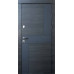 Входная дверь QDOORS Премиум Стиль-М венге серый горизонт АРТ / белое дерево