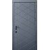 Вхідні двері QDOORS Авангард Бакарді антрацит / біла емаль (ЧБ)