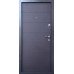 Входная дверь QDOORS Премиум Горизонталь венге темный горизонт