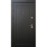 Входная дверь QDOORS Премиум Прованс венге темный / белый супермат (ЧБ) Входная дверь QDOORS Премиум Прованс венге темный / белый супермат (ЧБ)