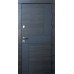 Входная дверь QDOORS Премиум Стиль-М венге серый горизонт АРТ / белое дерево