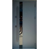Входные двери Qdoors Street Єлегант метал Антрацит 7021 декор стекло лакобель/белая шагрень Входные двери Qdoors Street Єлегант метал Антрацит 7021 декор стекло лакобель/белая шагрень