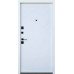 Входная дверь QDOORS Ультра Фрост грифель структуры софт / белое дерево (ЧБ) Входная дверь QDOORS Ультра Фрост грифель структуры софт / белое дерево (ЧБ)