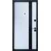 Входная дверь Straj LUX Standart Securemme Slim S Glass-A софт блек past / белый сатин Входная дверь Straj LUX Standart Securemme Slim S Glass-A софт блек past / белый сатин