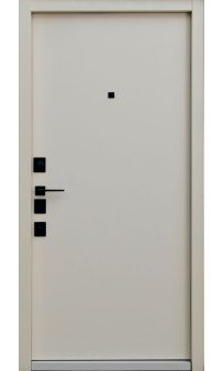 Входная дверь Straj LUX Standart Prestige Orlanda Софттач титан / Белый сатин