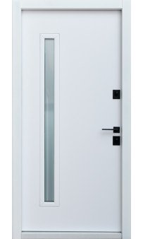 Входная дверь Proof Standart Mottura Estra PF дуб 23 / Vinorit белый атлас