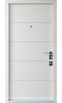 Входная дверь Straj LUX Соло софт блэк Past / Софт Милк Past