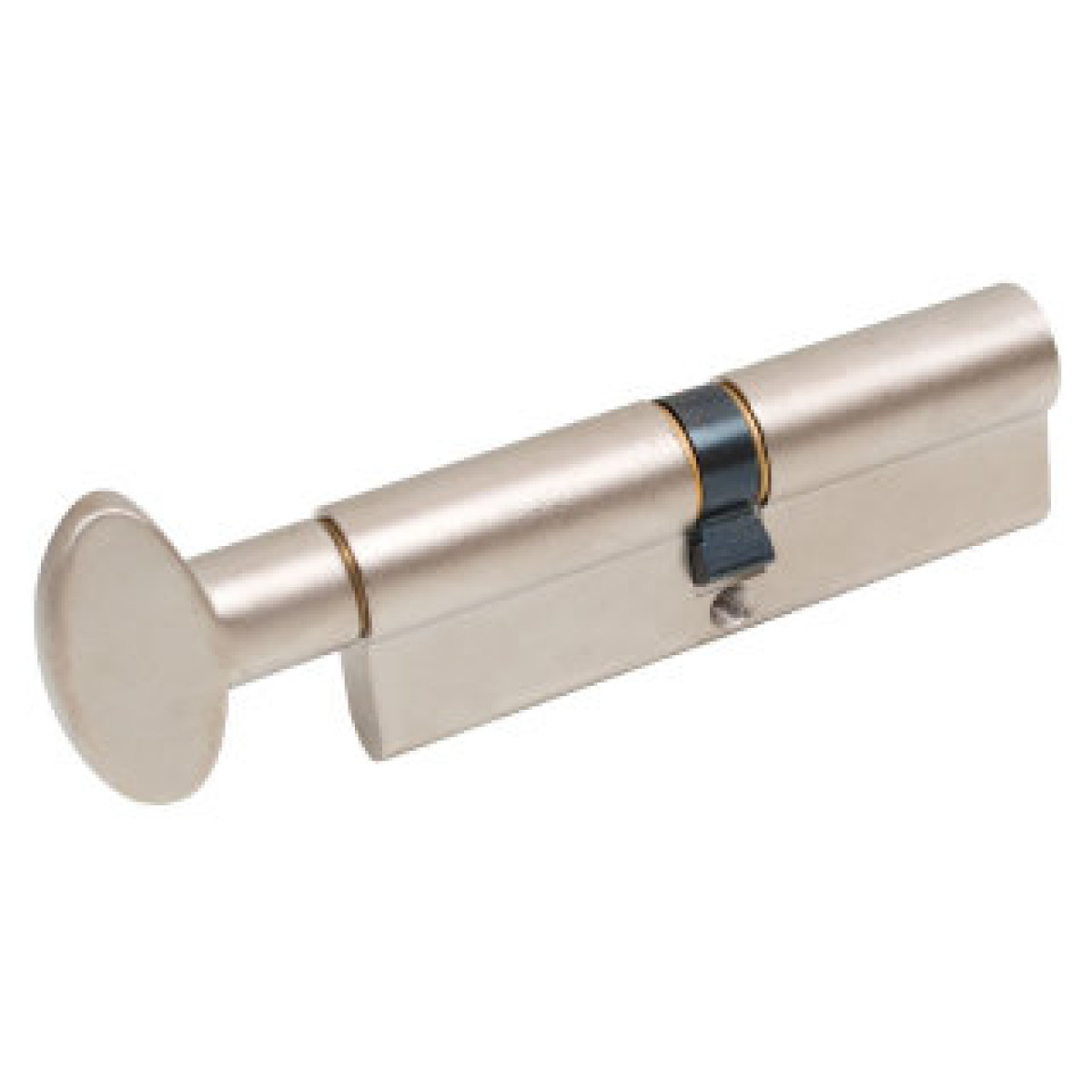 Циліндр Mgserrature 45 / 45P = 90mm кл / ручка мат нікель 5 ключів