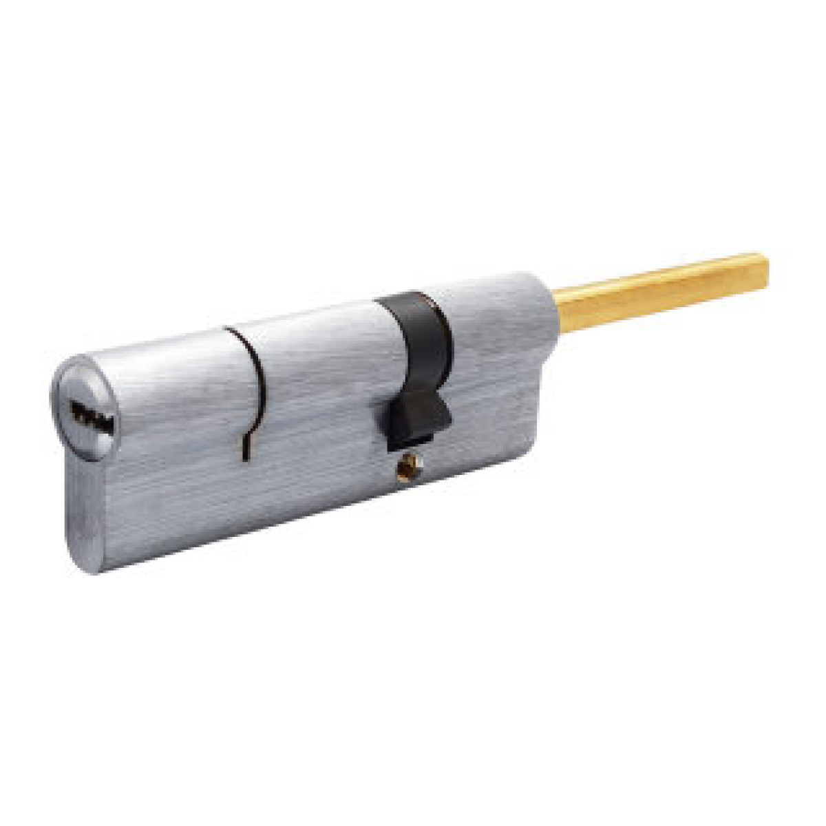 Циліндр Securemme 3200QCS30601X5 К2 30/60 мм 5кл +1 монтажний ключ, з штоком, матовий хром