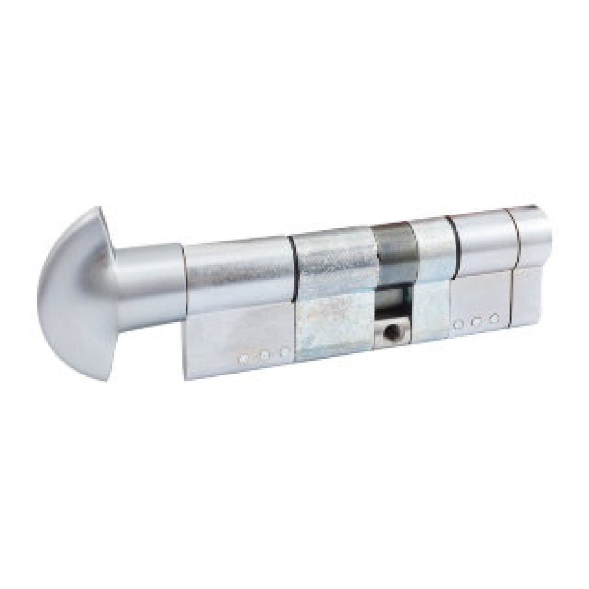 Циліндр Securemme 361BPCS5040115 K64 50/40 мм 5кл +1 ключ / ручка мат.хром