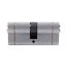 Цилиндр Securemme 3220CCS40401X5 К22, 40/40 мм, 5ключей, монтажный ключ, матовый хром