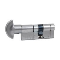 Циліндр Securemme 361PCS4030115 K64 40/30 мм 5кл +1 монтажний ключ / ручка матовий хром