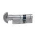 Циліндр Securemme 361PCS4030115 K64 40/30 мм 5кл +1 монтажний ключ / ручка матовий хром